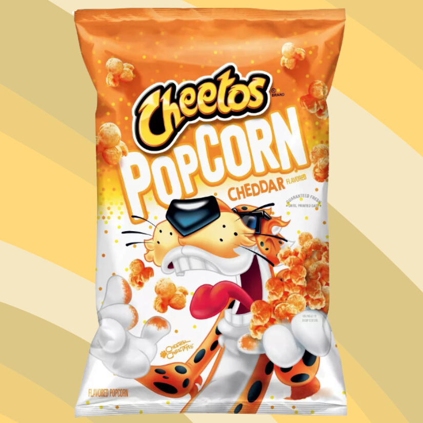 Cheetos Popcorn Cheddar, 7 oz bag available at CrunchyFix with free delivery