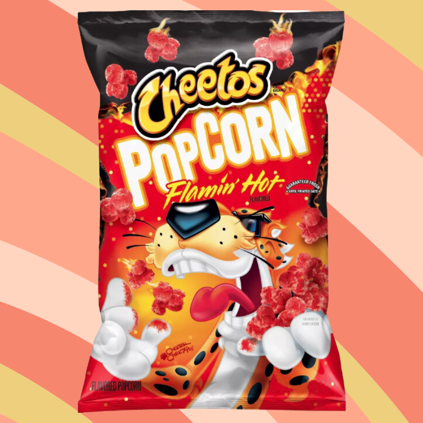 Cheetos Popcorn Flamin' Hot, 6.5 oz bag available at CrunchyFix with free delivery