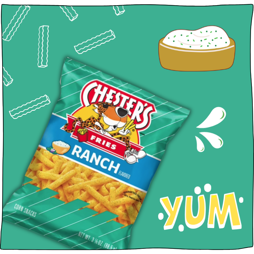 Chester's Ranch Fries, 5.25 oz