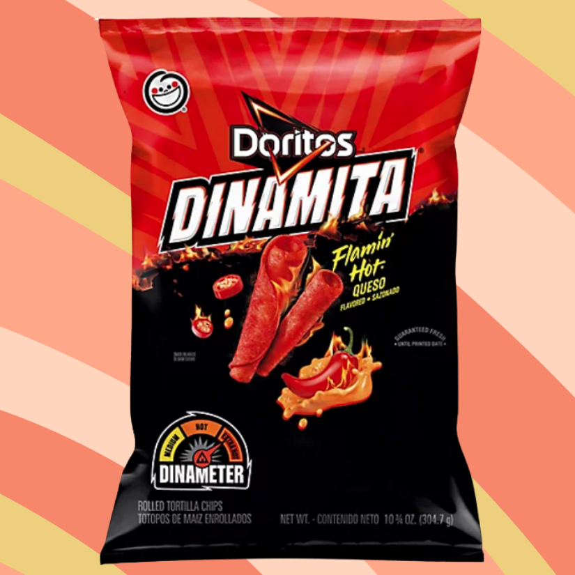 Doritos Dinamita Flamin Hot Chips, 10.75 oz bag available at CrunchyFix with free delivery