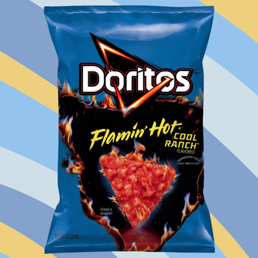 Doritos Flamin Hot Cool Ranch Tortilla Chips, 9.25 oz bag available at CrunchyFix with free delivery