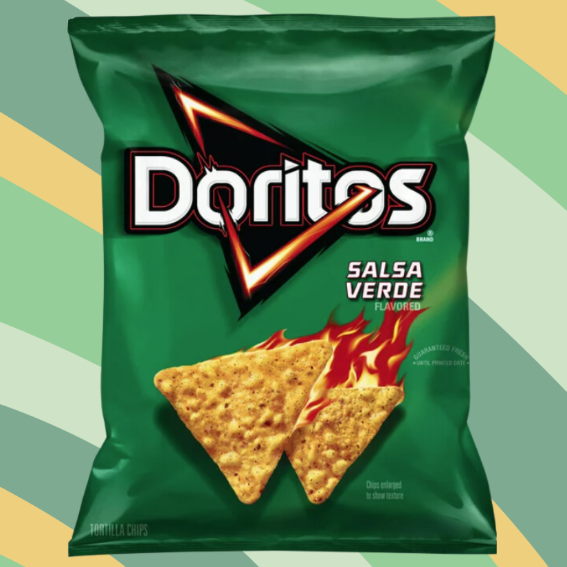 Doritos Salsa Verde Tortilla Chips, 9.25 oz bag available at CrunchyFix with free delivery