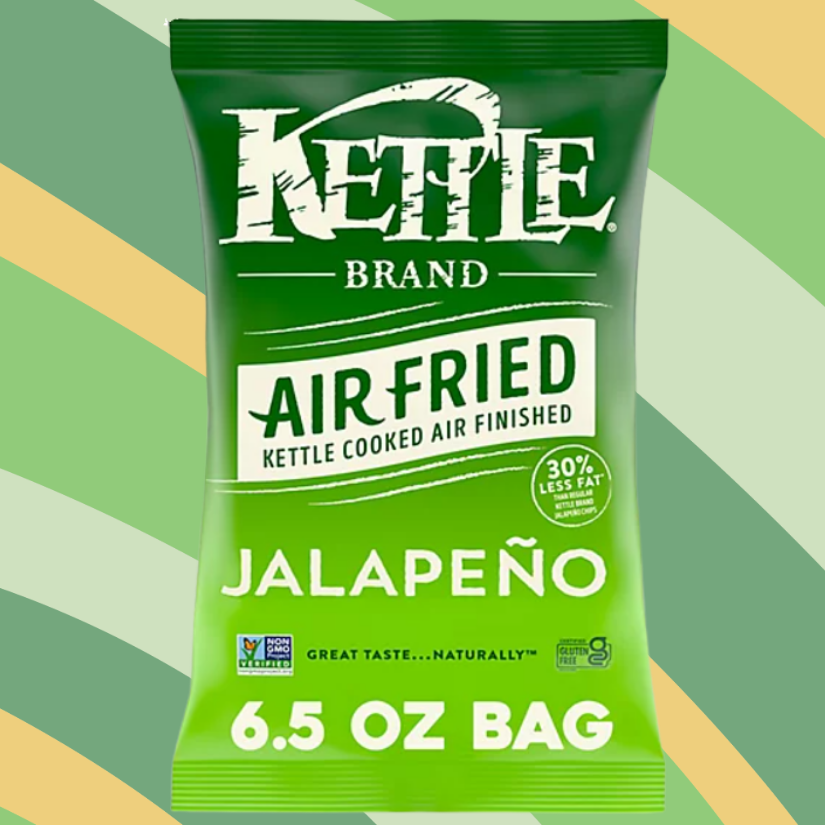 Kettle Brand Air Fried Jalapeno, 6.5 oz bag available at CrunchyFix with free delivery