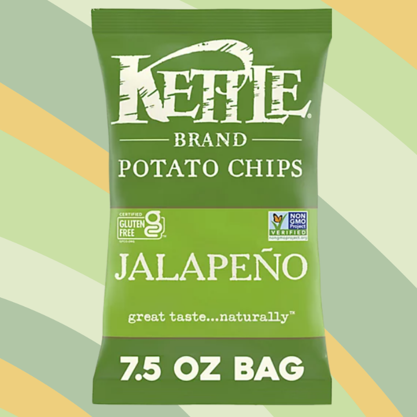 Kettle Brand Jalapeno Potato Chips, 7.5 oz bag available at CrunchyFix with free delivery