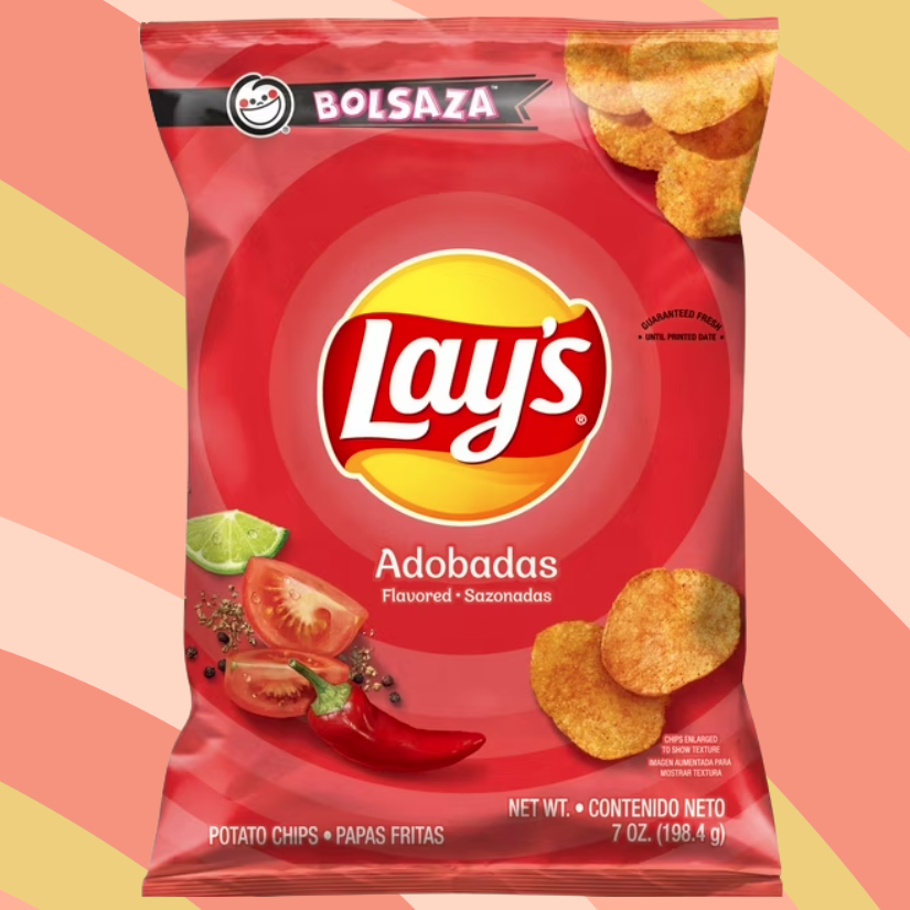 Lay's Adobadas Potato Chips, 7 oz bag available at CrunchyFix with free delivery