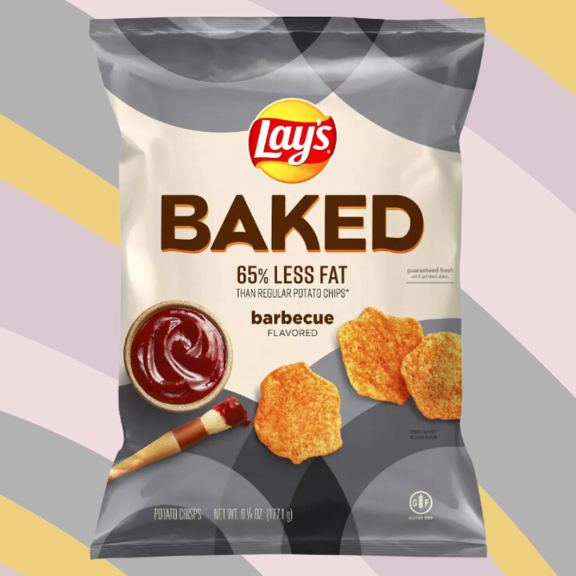 Lay's Baked BBQ Potato Chips, 6.25 oz bag available at CrunchyFix with free delivery