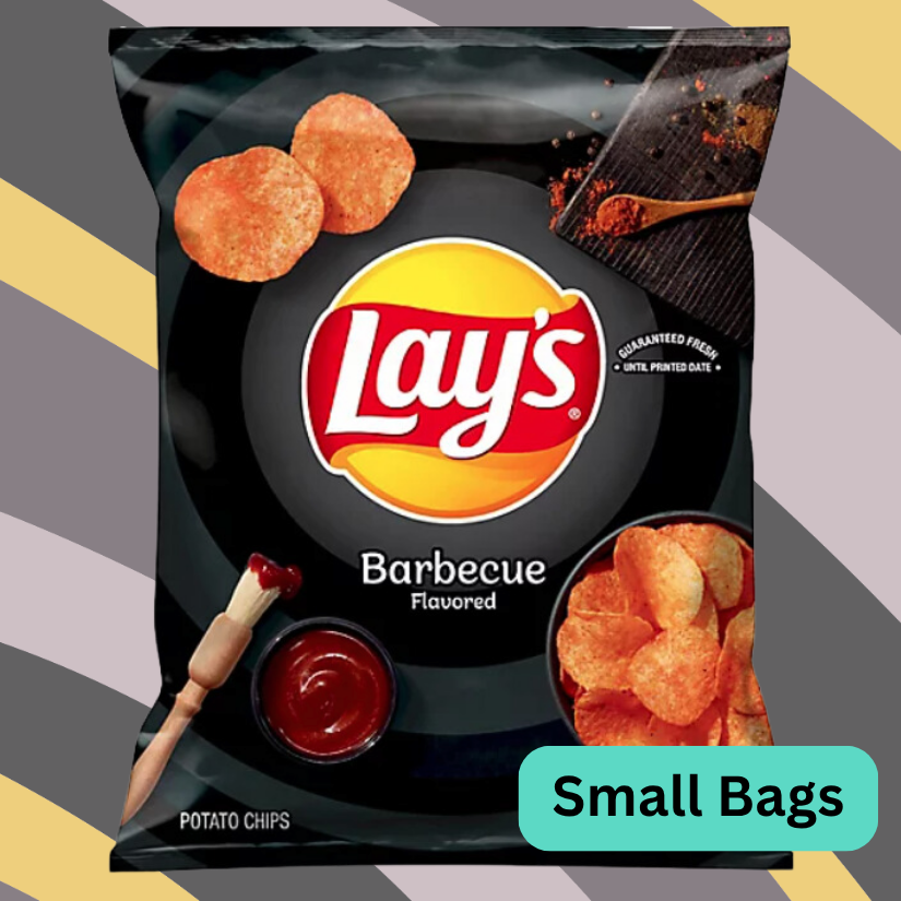 Lay's Barbecue. 2.25 oz bag available at CrunchyFix with free delivery