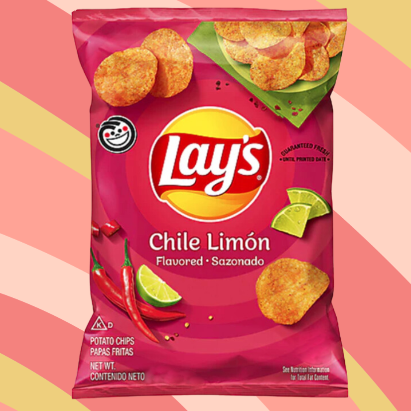 Lay's Chile Limon Potato Chips, 7.75 oz bag available at CrunchyFix with free delivery