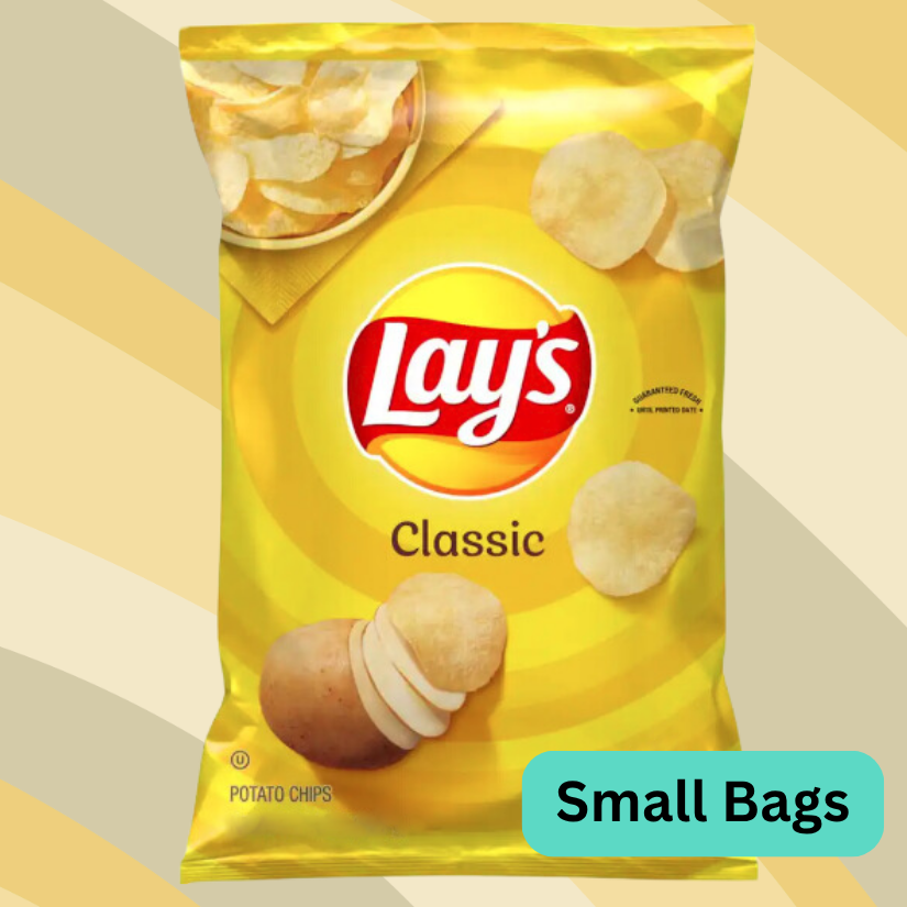 Lay's Classic Potato Chips, 2.25 oz bag available at CrunchyFix with free delivery