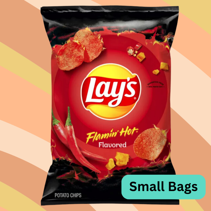 Lay's Flamin' Hot Chips, 2.25 oz bag available at CrunchyFix with free delivery