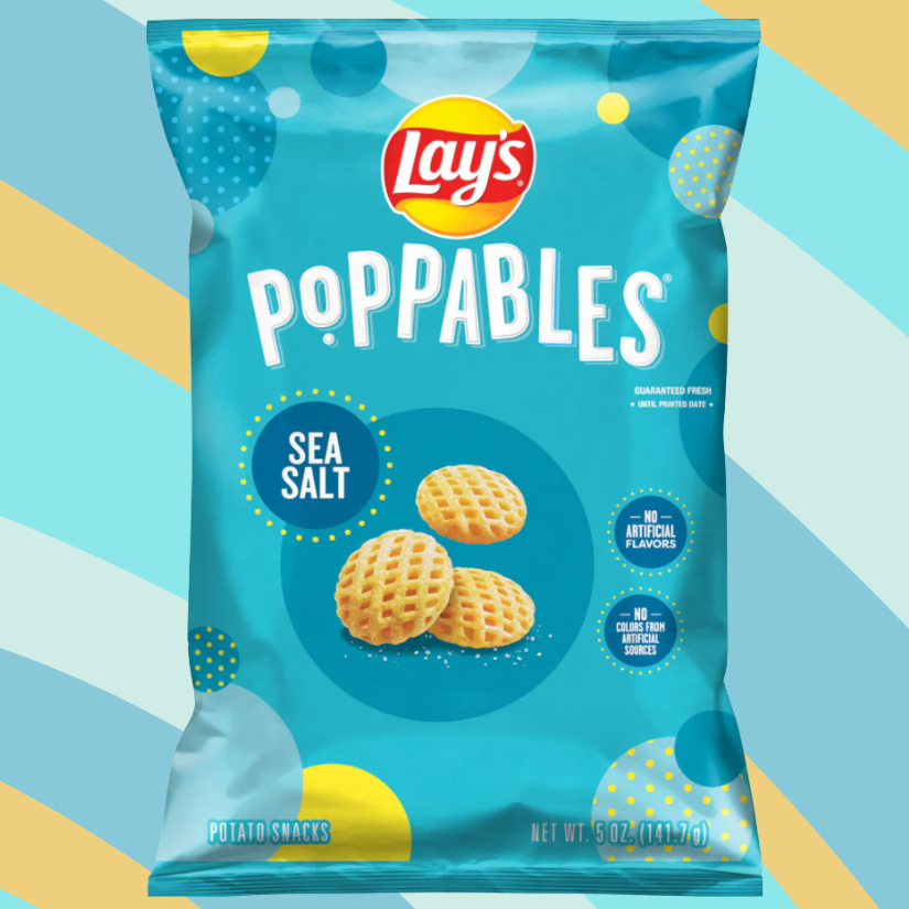 Lay's Sea Salt Poppables, 5 oz bag available at CrunchyFix with free delivery