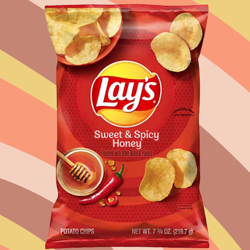 Lay's Sweet & Spicy Potato Chips, 7.75 oz bag available at CrunchyFix with free delivery