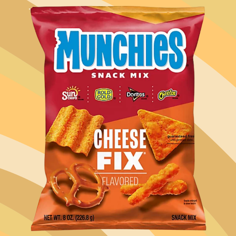 Munchies Cheese Fix Snack Mix, 8 oz bag available at CrunchyFix with free delivery