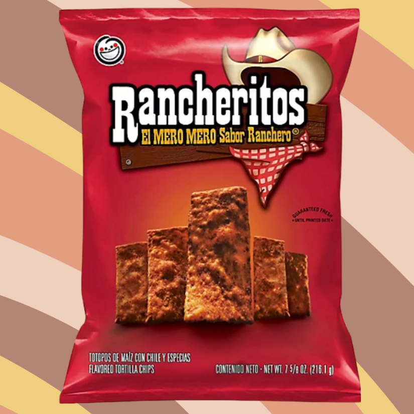 Sabritas Rancheritos Tortilla Chips, 7.63 oz bag available at CrunchyFix with free delivery