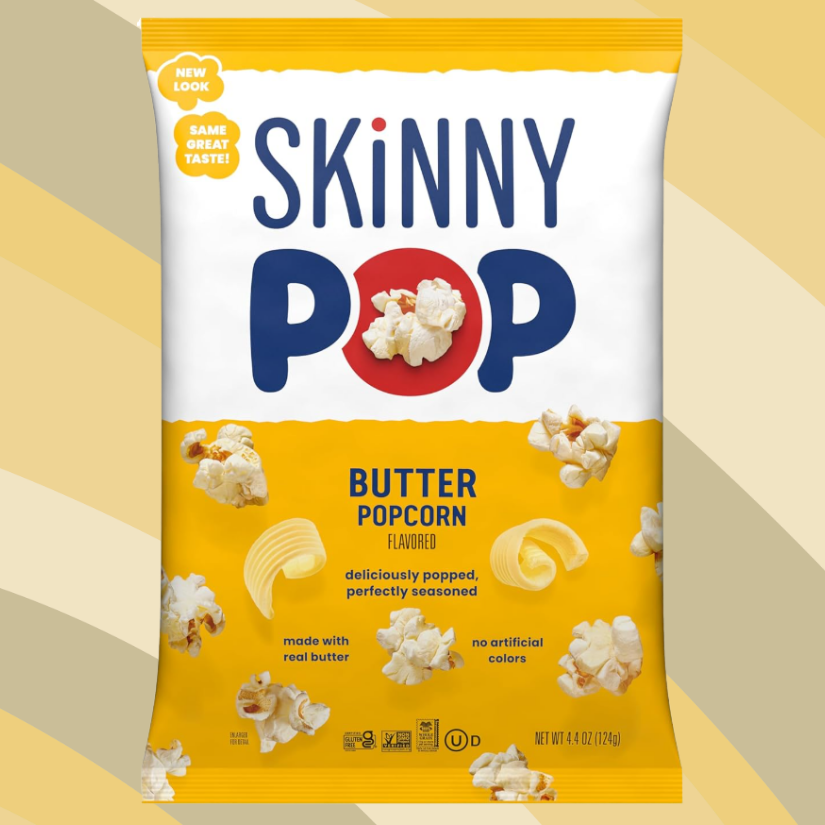 SkinnyPop Butter Popcorn, 4.4 oz bag available at CrunchyFix with free delivery