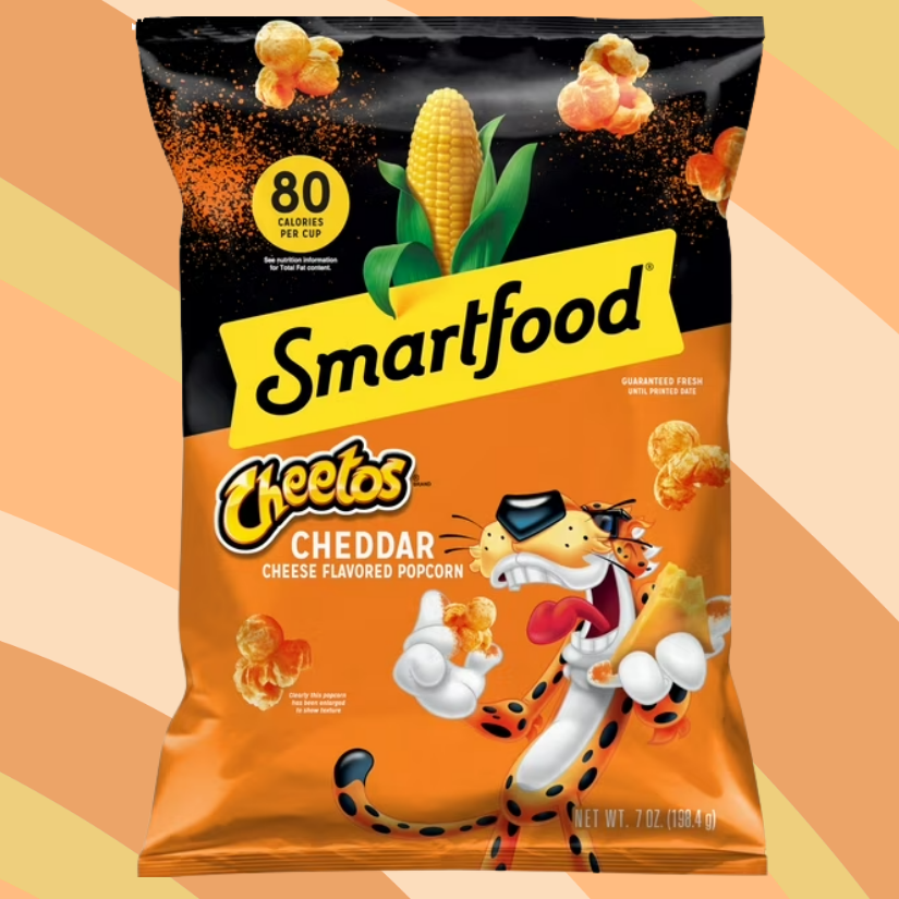 Smartfood Cheetos Cheddar Cheese Popcorn, 7 oz bag available at CrunchyFix with free delivery