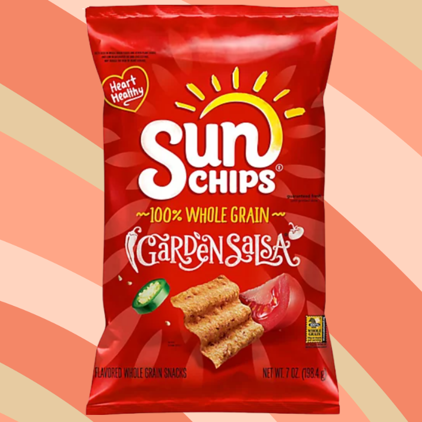 Sunchips Garden Salsa Whole Grain Snacks, 7 oz bag available at CrunchyFix with free delivery