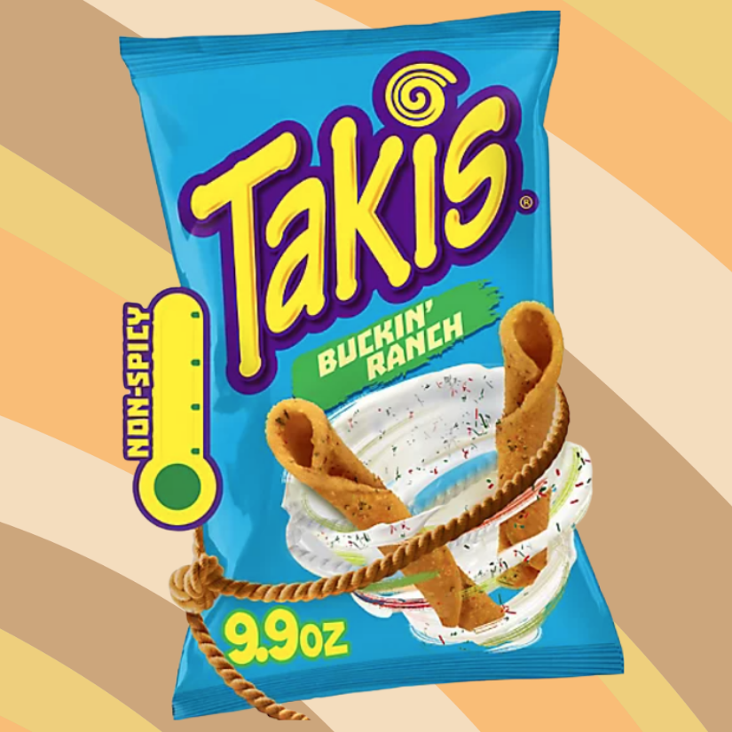 Takis Buckin' Ranch, 9.9 oz bag available at CrunchyFix with free delivery
