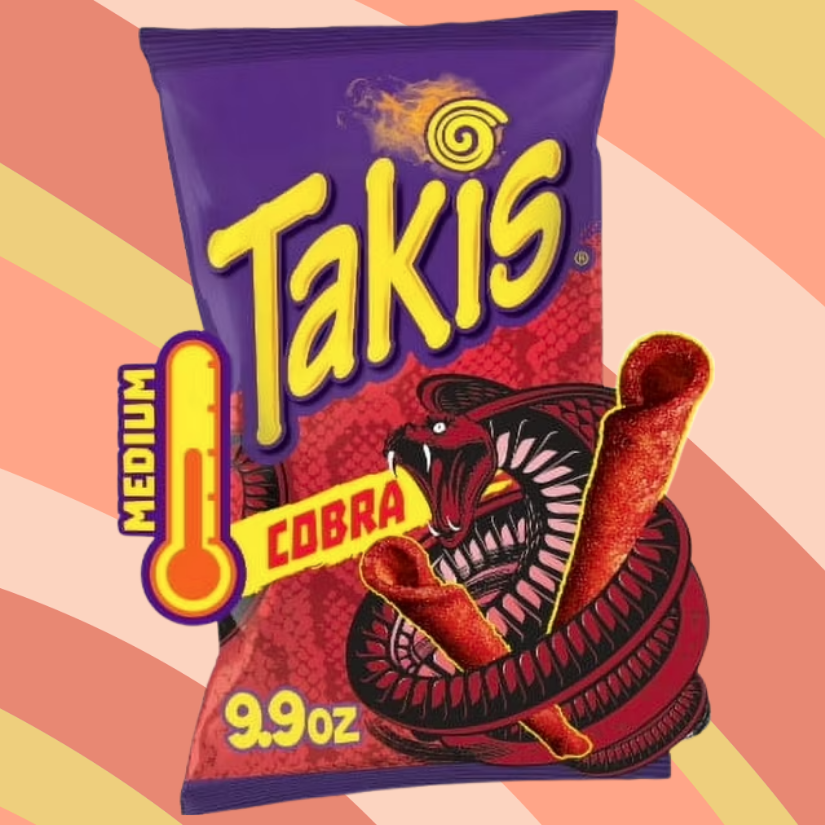 Takis Cobra, 9.9 oz bag available at CrunchyFix with free delivery
