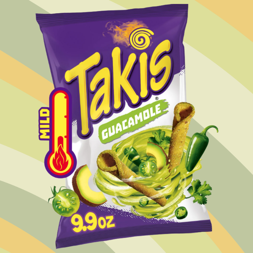 Takis Guacamole, 9.9 oz bag available at CrunchyFix with free delivery