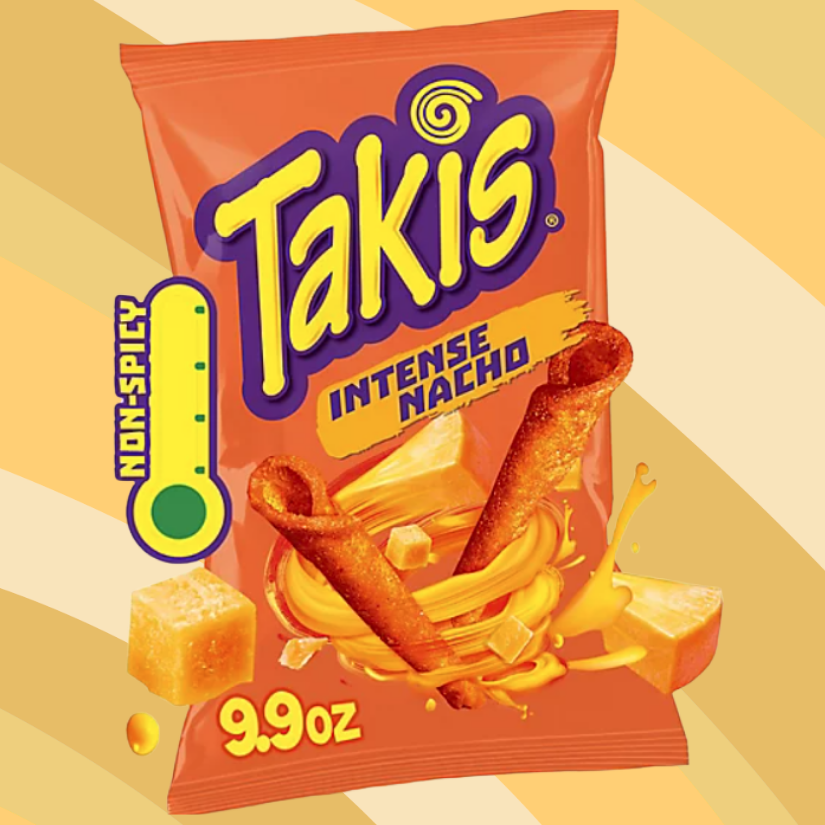 Takis Intense Nacho, 9.9 oz bag available at CrunchyFix with free delivery