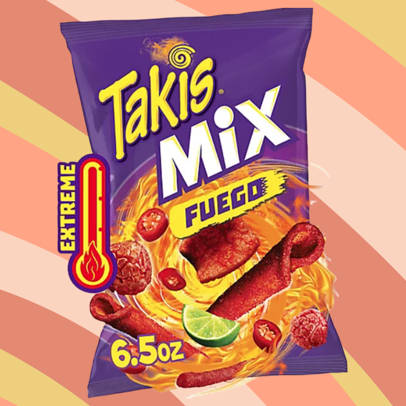 Takis Mix Fuego, 6.5 oz bag available at CrunchyFix with free delivery