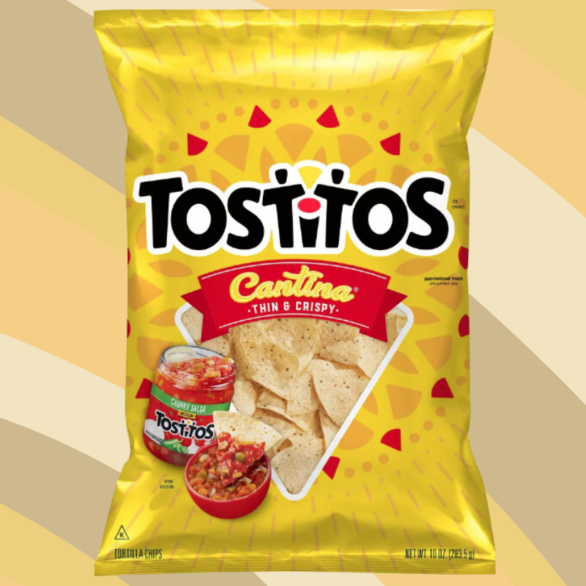 Tostitos Cantina Thin & Crispy Tortilla Chips, 10 oz bag available at CrunchyFix with free delivery
