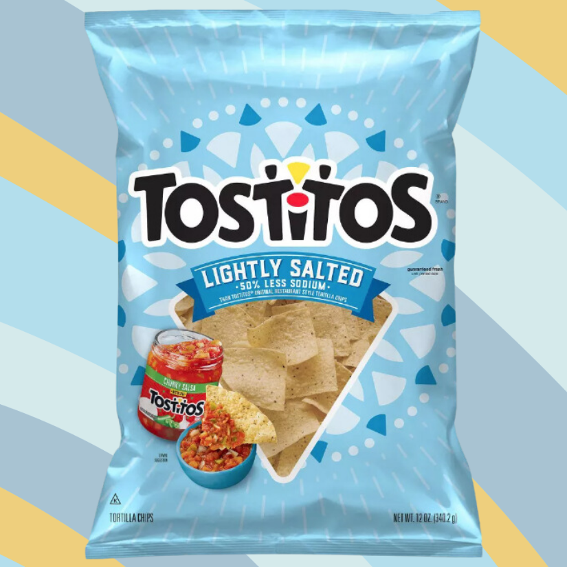 Tostitos Lightly Salted Restaurant Style Tortilla Chips, 12 oz bag available at CrunchyFix with free delivery