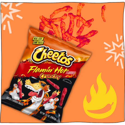 Cheetos Crunchy Flamin' Hot (Big and Small Bags)