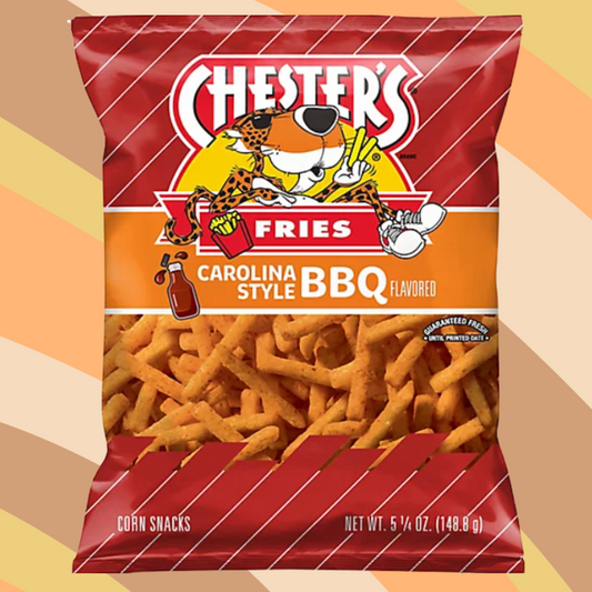 Chester's Carolina Style BBQ Fries, 5.25 oz bag available at CrunchyFix with free delivery
