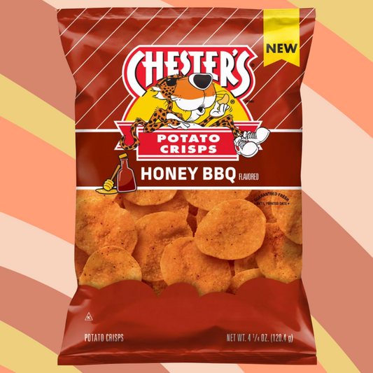 Chester's Honey BBQ Potato Crisps, 4.25 oz bag available at CrunchyFix with free delivery
