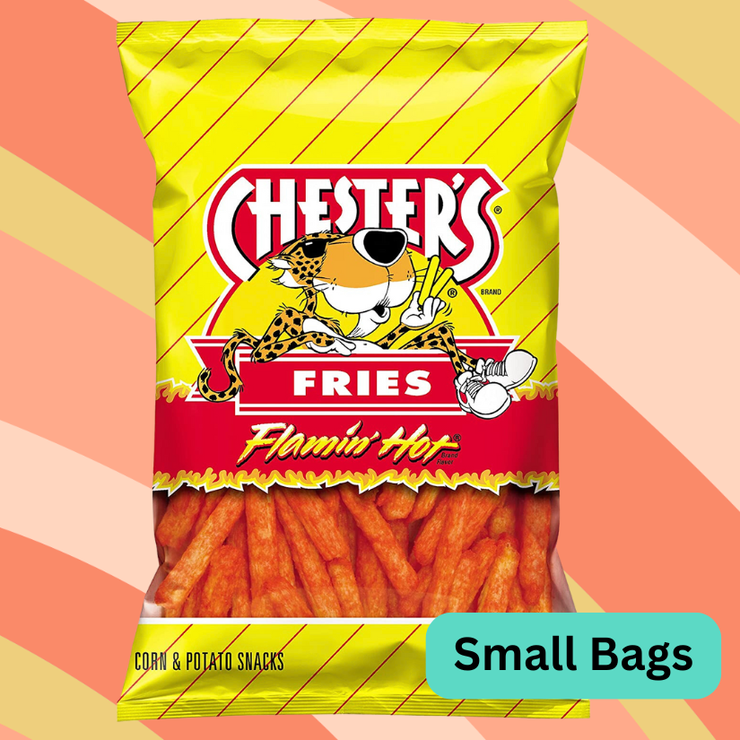 Chester's Hot Fries, 2.625 oz bag available at CrunchyFix with free delivery
