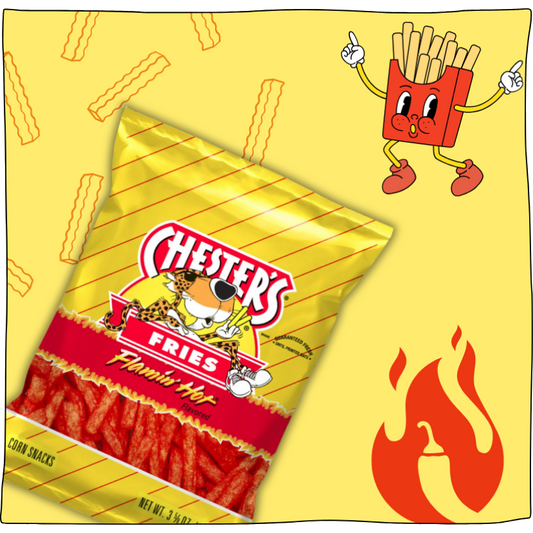 Chester's Fries Flamin' Hot Flavored Corn Snacks