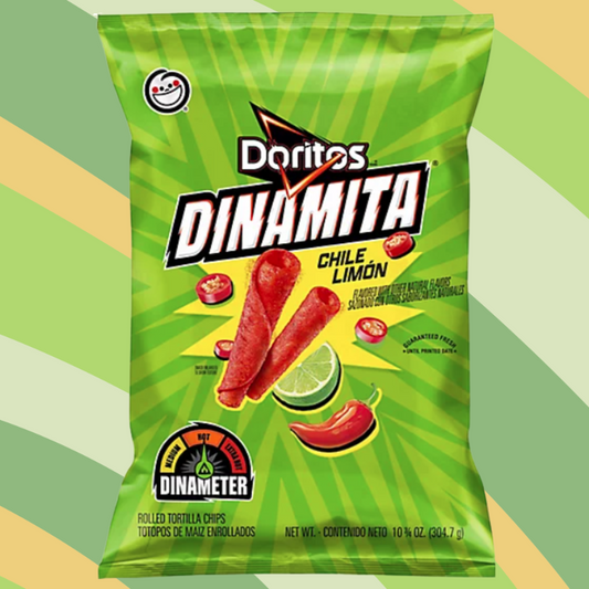 Doritos Dinamita Chile Limon Chips, 10.75 oz bag available at CrunchyFix with free delivery
