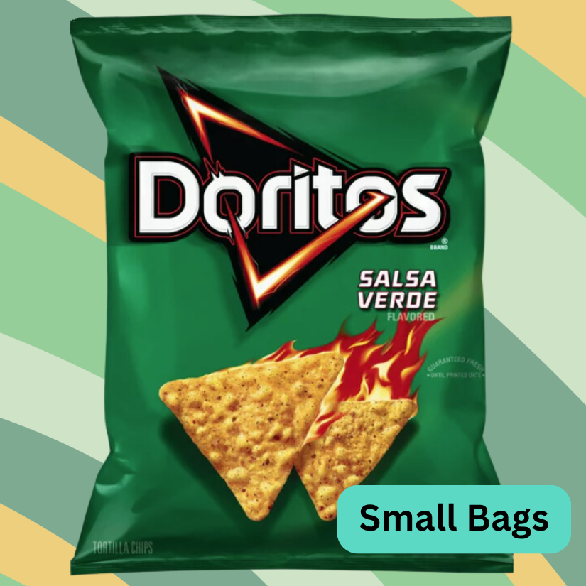 Doritos Salsa Verde, 2.5 oz bag available at CrunchyFix with free delivery
