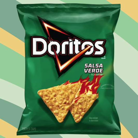Doritos Salsa Verde Tortilla Chips, 9.25 oz bag available at CrunchyFix with free delivery
