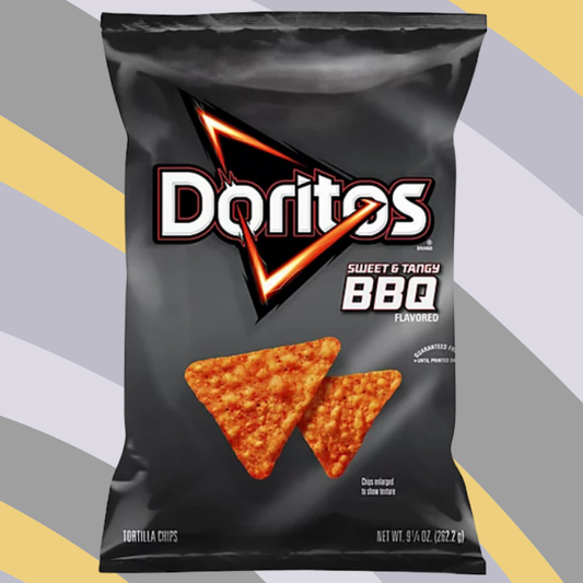 Doritos Sweet & Tangy BBQ Tortilla Chips, 9.25 oz bag available at CrunchyFix with free delivery
