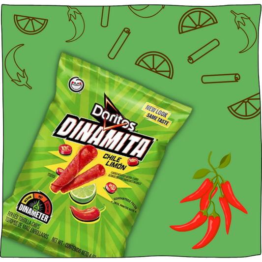 Doritos Dinamita Tortilla Chips Chile Limon