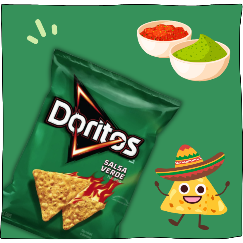 Doritos Salsa Verde Flavored Tortilla Chips