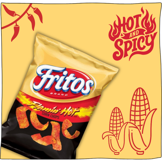 Fritos Flamin' Hot Flavored Corn Chips
