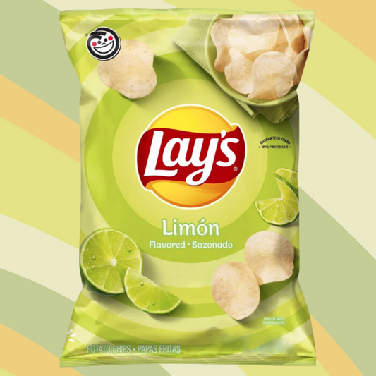 Lay's Limon Potato Chips, 7.75 oz bag available at CrunchyFix with free delivery
