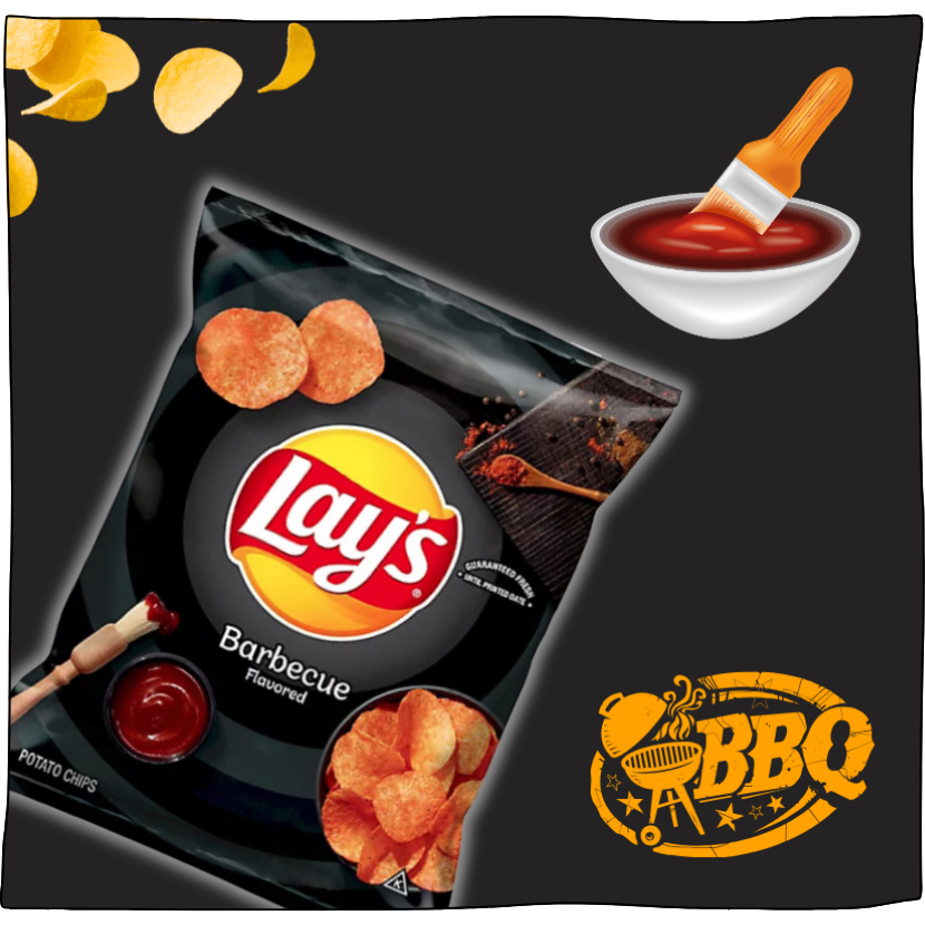 Lay's Barbecue Flavored Potato Chips