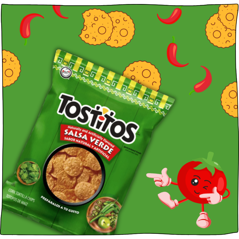 Tostitos Tortilla Chips Salsa Verde